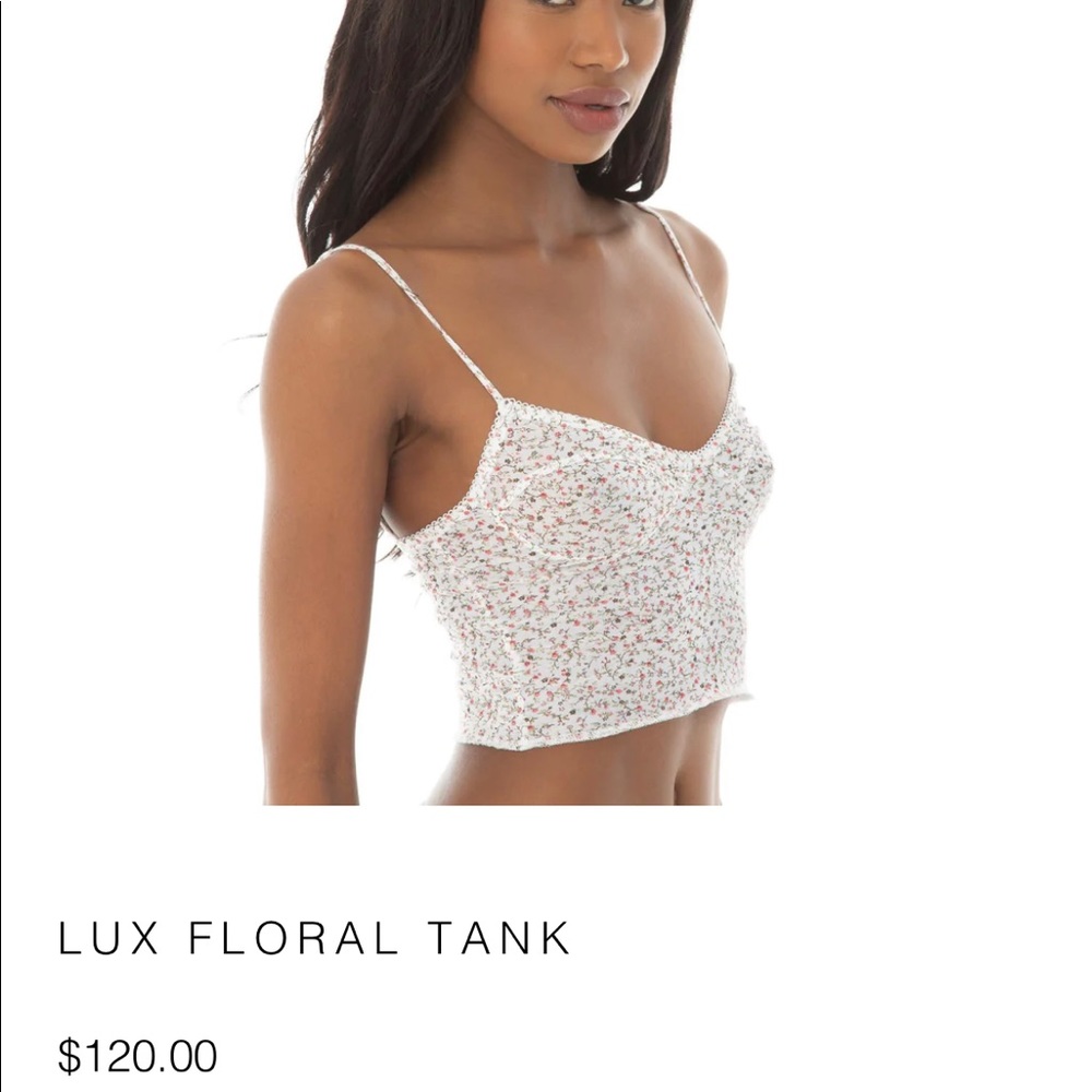 Are You Am I Luxe Floral Tank